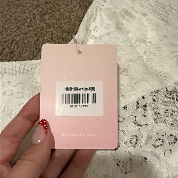 Hello Molly White Lace Dress - Picture 2 of 4